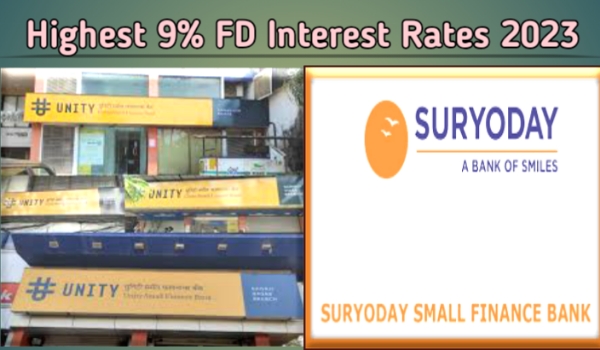 Highest FD Interest Rates 2023